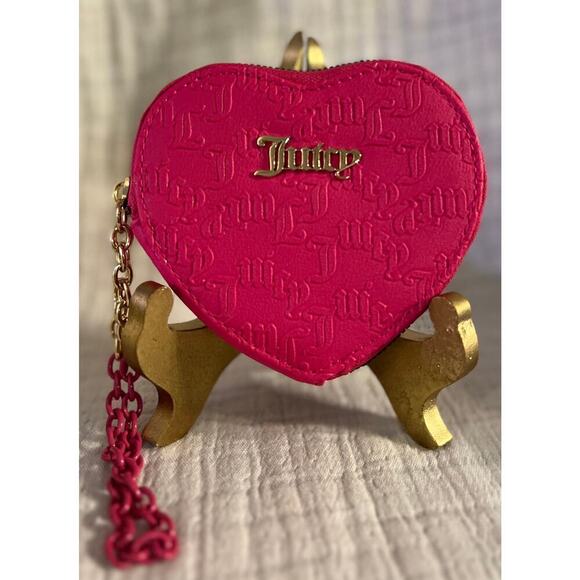 Juicy Couture Heart coin purse - Picture 1 of 5